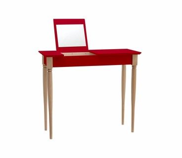 Toaletka MAMO z lusterkiem 105x35 cm - czerwony